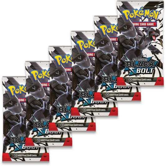 Pokémon Scarlet & Violet - Black Bolt Booster Bundle - EN