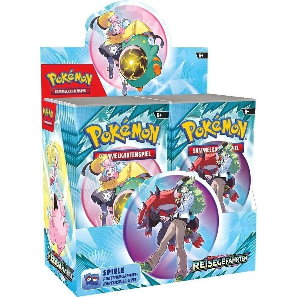Pokémon Karmesin & Purpur – Reisegefährten Booster Display - DE
