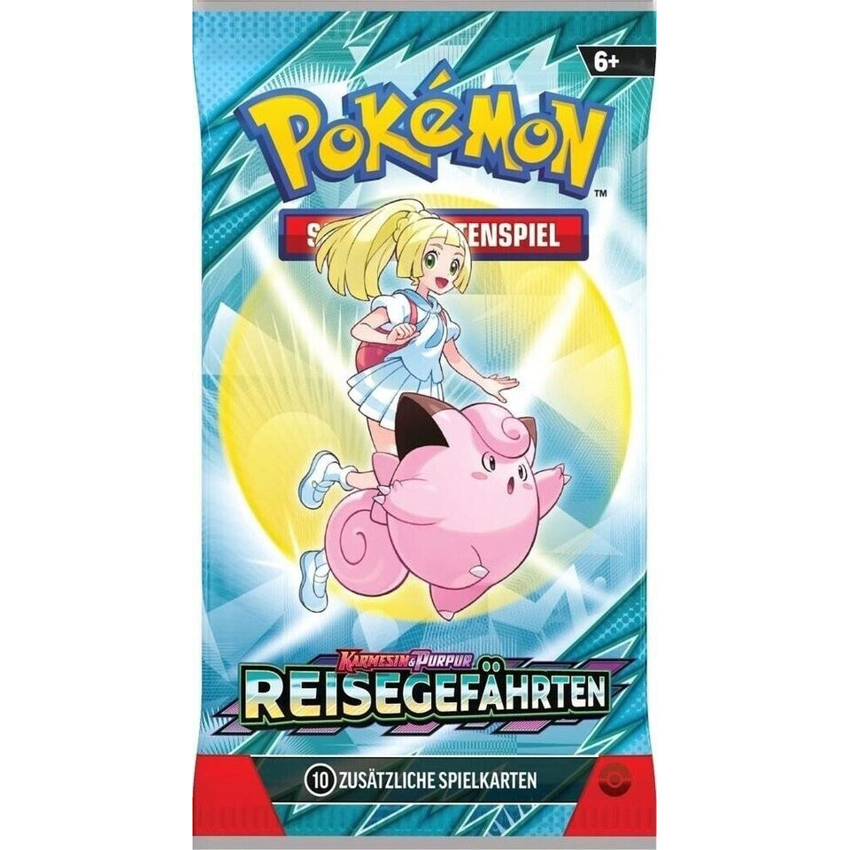 Pokémon Karmesin & Purpur – Reisegefährten Booster Display - DE