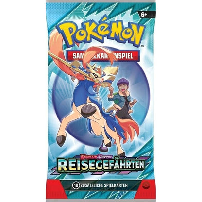 Pokémon Karmesin & Purpur – Reisegefährten Booster Display - DE