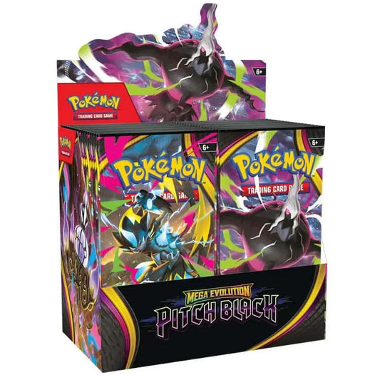 Pokémon - Mega Evolution Pitch Black Booster Display + Acryl Case Bundle [ME05] - EN