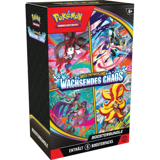 Pokémon - Wachsendes Chaos Booster Bundle - DE