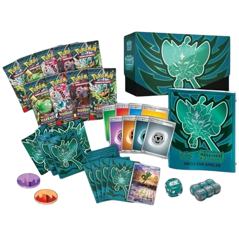Pokémon - Karmesin & Purpur Maskerade im Zwielicht Top-Trainer-Box - DE