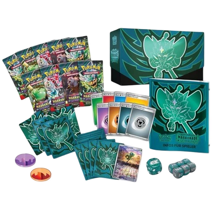 Pokémon - Karmesin & Purpur Maskerade im Zwielicht Top-Trainer-Box - DE