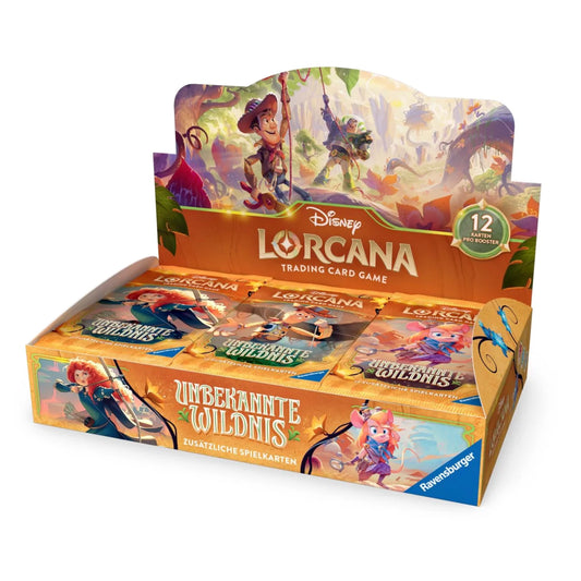 Disney Lorcana - Unbekannte Wildnis Booster Display - DE