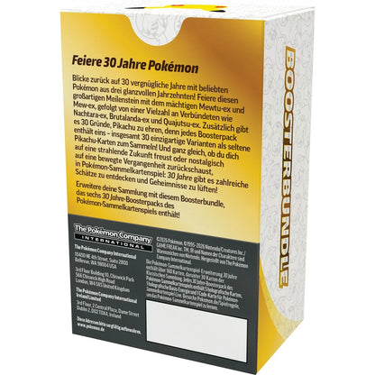Pokémon - 30th Anniversary Booster Collector Bundle - DE/CN