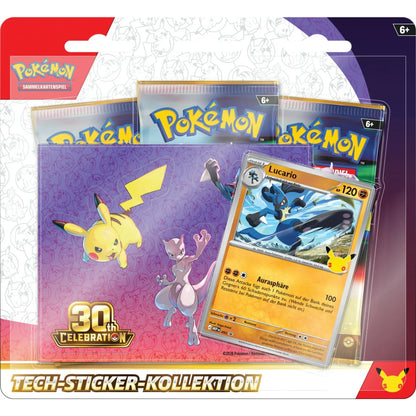 Pokémon - 30 Jahre Tech-Sticker-Kollektion - DE