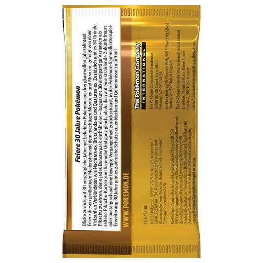 Pokémon - 30th Anniversary Booster Pack - DE