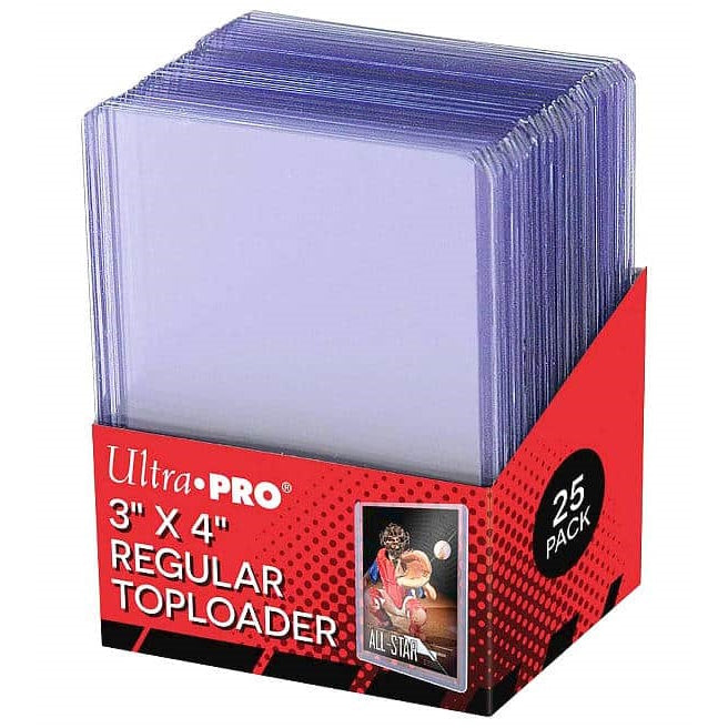 Ultra PRO - Regular Toploader 3" x 4" - 25 Stück