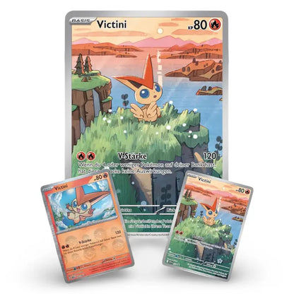 Pokémon - Karmesin & Purpur Victini Illustrations-Kollektion - DE