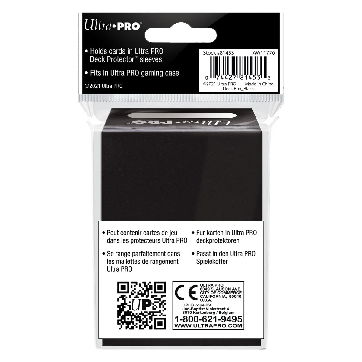Ultra PRO - Deck Box® für 80+ Karten (verschiedene Farben)