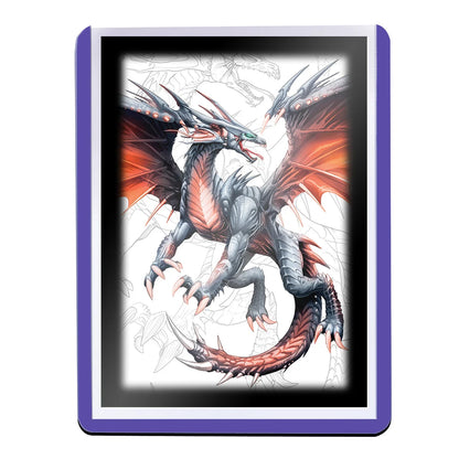 Ultra PRO - Toploader 3" x 4" Colored Border (Black / Red / Blue /Purple / Green) | Ultra Clear - 25 Stück