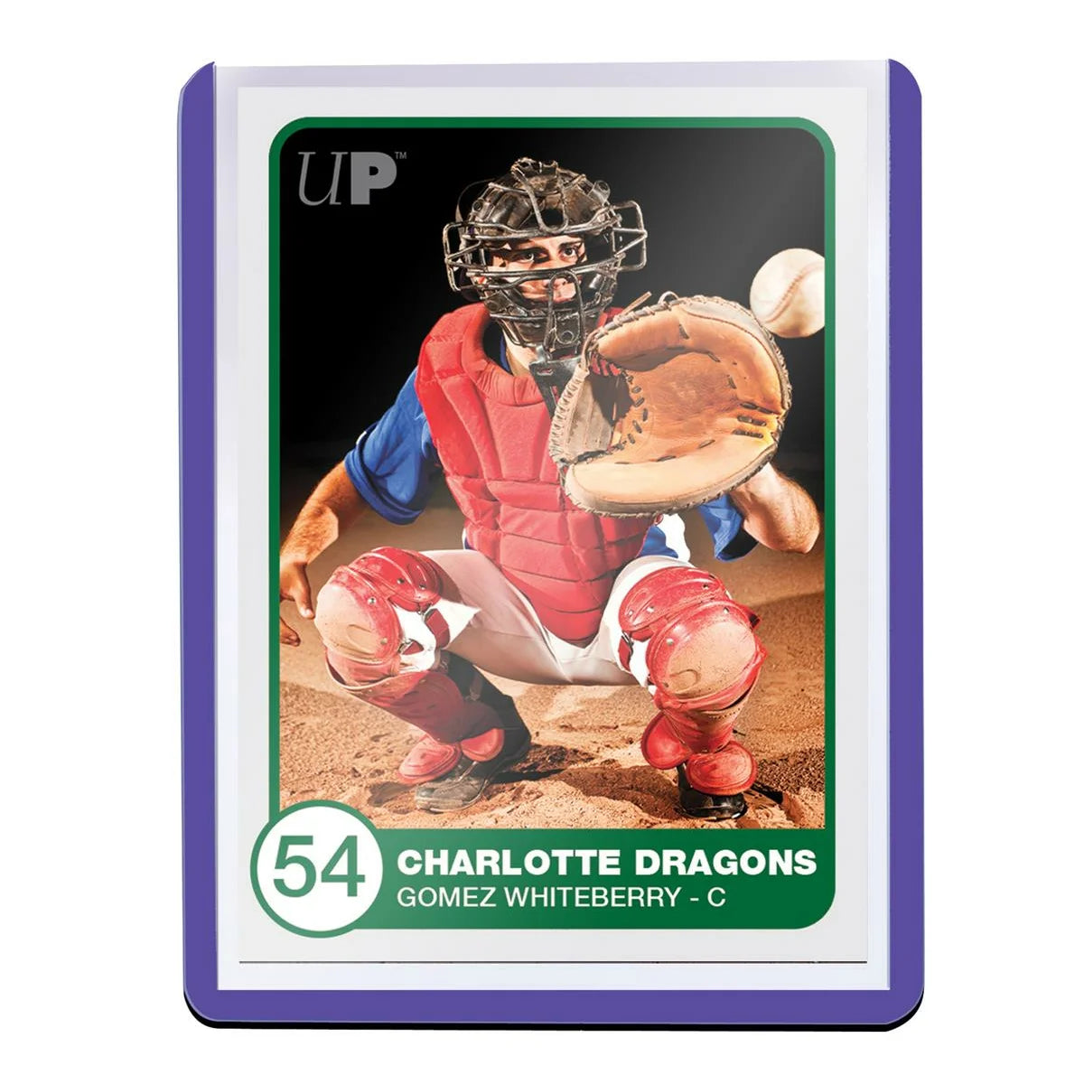 Ultra PRO - Toploader 3" x 4" Colored Border (Black / Red / Blue /Purple / Green) | Ultra Clear - 25 Stück